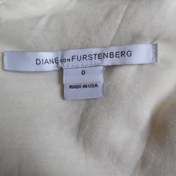 Diane Von Furstenberg Ivory Zarita Lace‎ Mini Dress - Picture 15 of 15